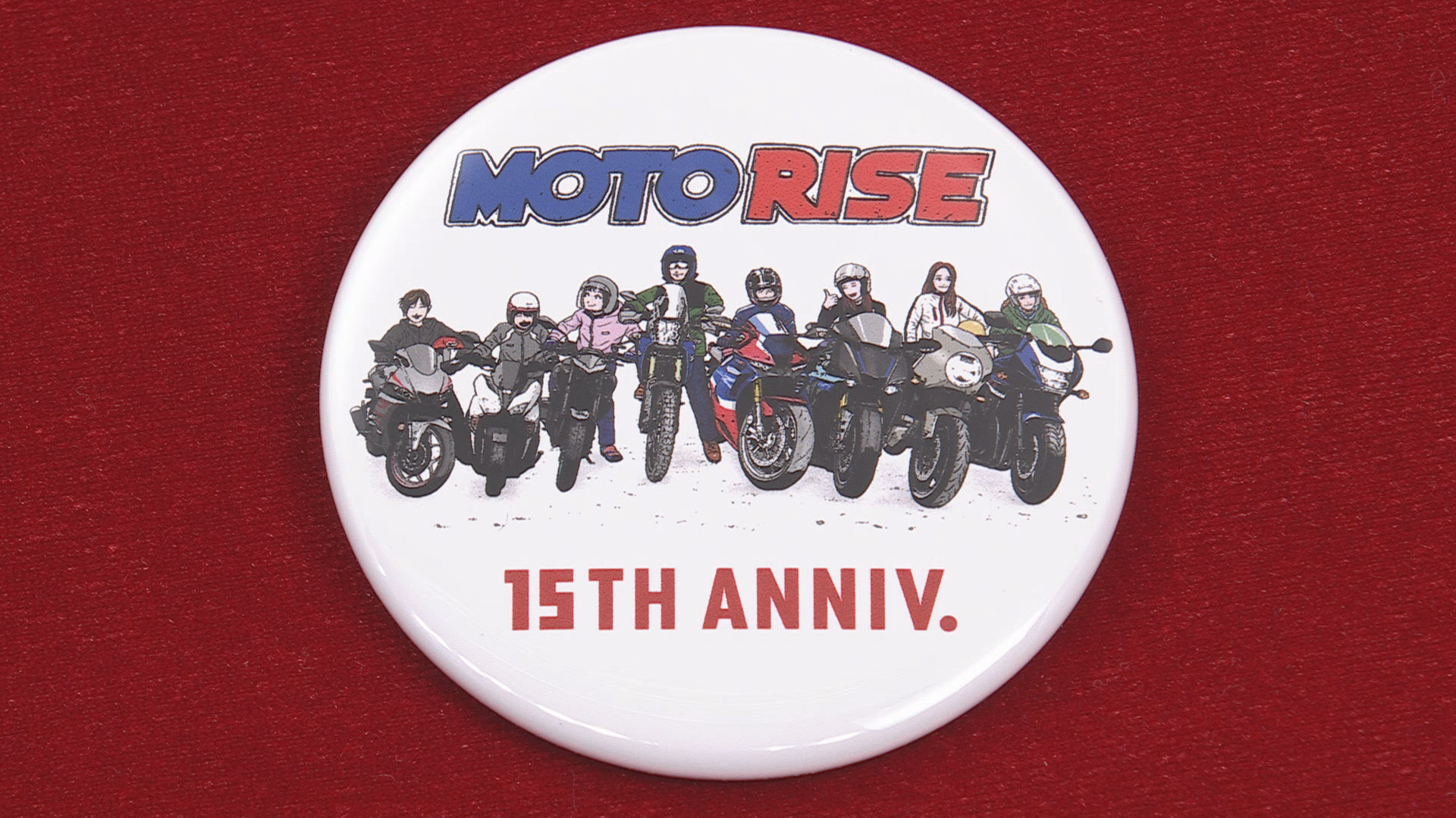 MOTORISE オリジナル缶バッジ 2024 – BS11SHOP